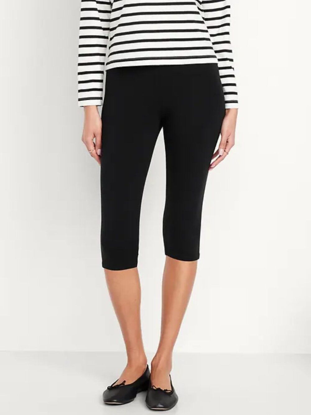 High-Waisted  Cropped Legging